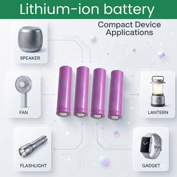 Clairbell Rechargeable 1800mAh Lithium  for Everyday Use Pack of 4 DX387  Battery