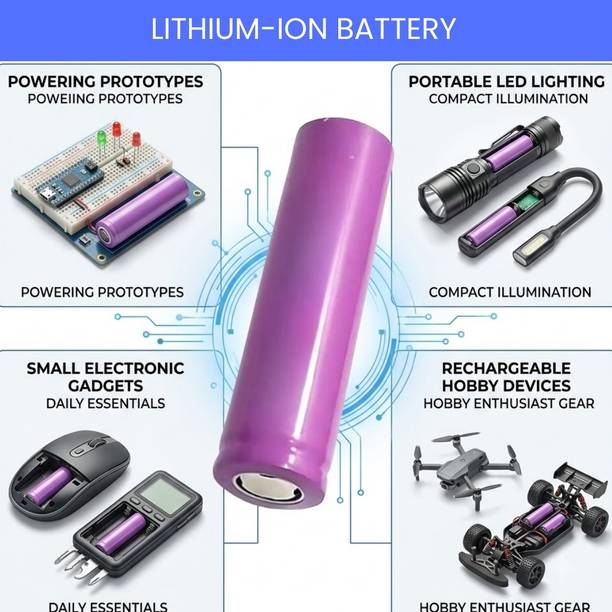 SACRO Rechargeable 1800mAh Lithium  for Portable Devices Pack of 1 FZ51  Battery
