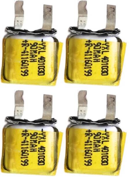 I-Birds Enterprises 90mAh Mini Rechargeable 3.7V High Quality Batteries For Earphone, Buds etc  Battery