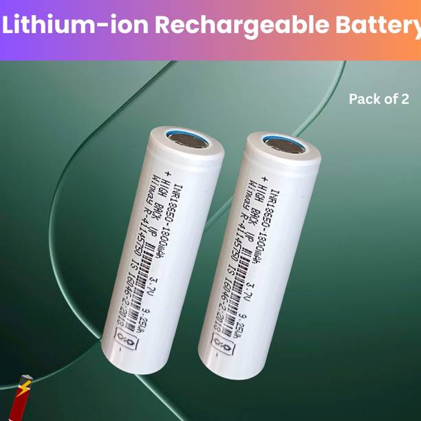 SACRO Rechargeable  1800Mah Lithium-Ion  For Light Speaker Pack of 2Q5  Battery
