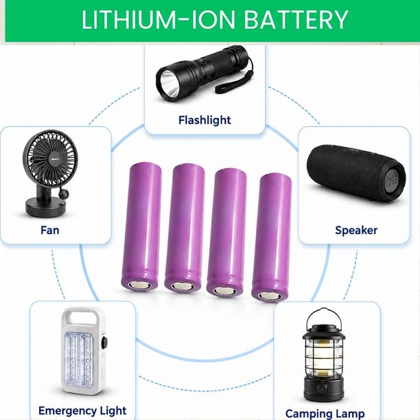 Clairbell Rechargeable 1800mAh Lithium  for Everyday Use Pack of 4 DC253  Battery