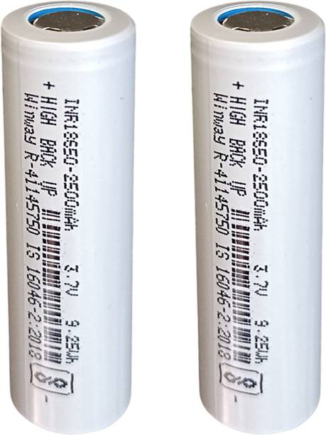 CONSONANTIAM Lithium Ion 18650 3.7 Volt 2500 mAH Lithium Ion Cell Rechargeable  Battery