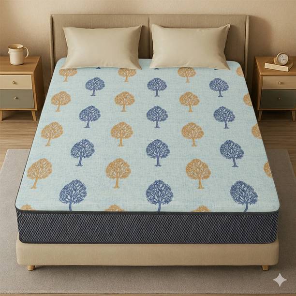 NoRang Compact 3 Fold mattress for Bed – Convertible mattress 6*3foot Random Color 3 inch Single EPE Foam Mattress