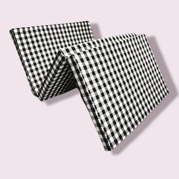 KGF 3 Fold 2 Inch Thick Multicolor Foldable Light Weight Mattress 2 inch Single EPE Foam Mattress