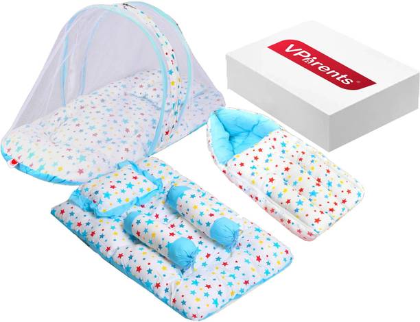 VParents Cotton Baby Bed Sized Bedding Set