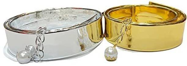 Galore Women Casual, Evening, Party Silver, Gold Synthetic Belt