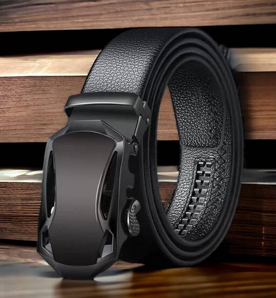 Roadster Men Casual, Formal, Party, Evening Black Artificial Leather Belt