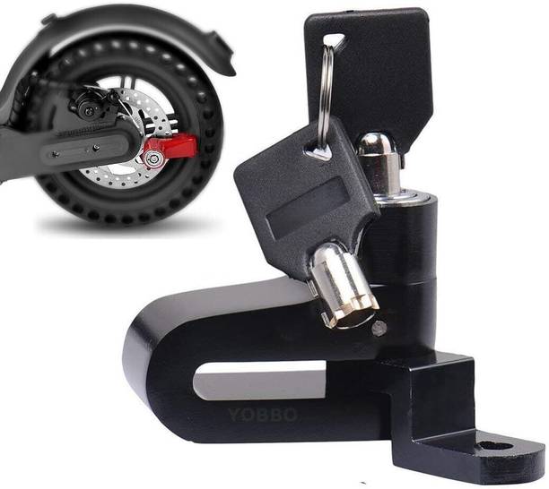 Naveeneha Steel Thift Protaction Anti Rust Lock Bike Locker for Two Wheeler, Disc Lock