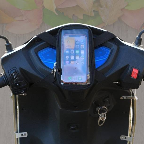 Hench Mobile Holder for Scooty Scooter Phone Pouch for Activa-35 Bike Mobile Holder