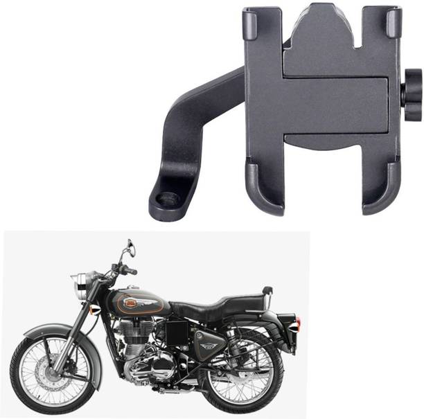 ASRYD 360 Degree Rotating Mirror X92 Universal Bike Mount Holder Version 2 Metal Body Bike Mobile Holder