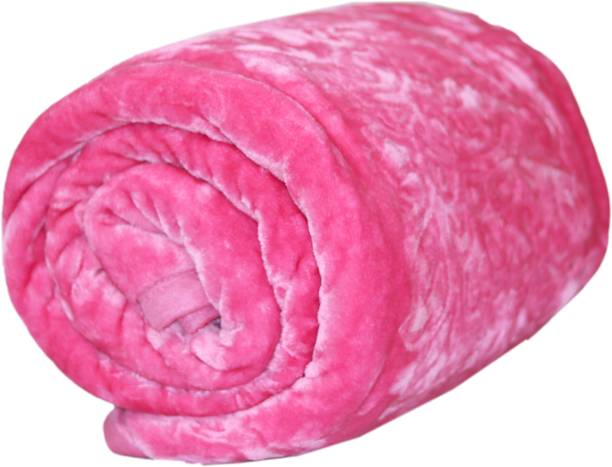 AUBORON Self Design Double Mink Blanket for  Heavy Winter