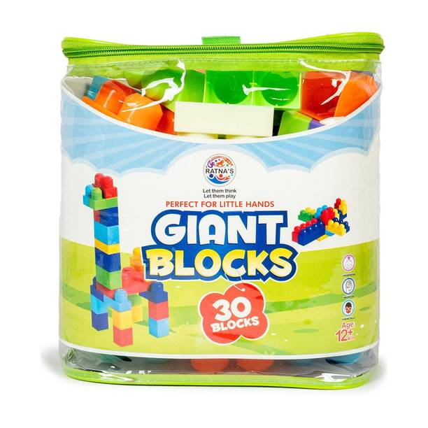 Ratnas Giant Block 30pcs Preschool Building Block Set (1739)