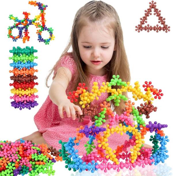 ARIZON Creative Star Link: Educational Interlocking Blocks for Kids (125+ Pieces)