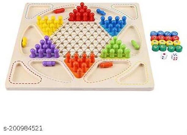 Woodlebee Chinese Checkers Game Strategy & War Board Game