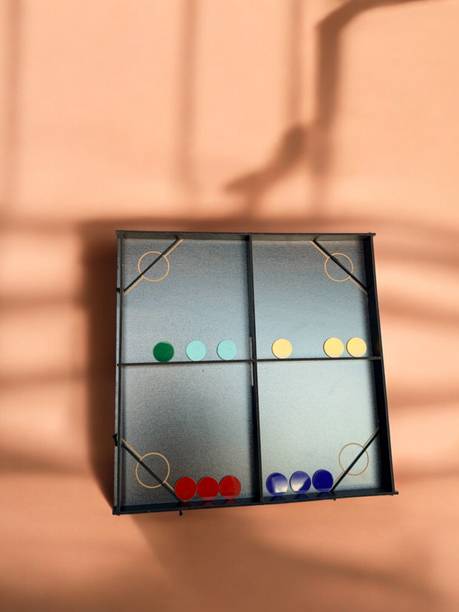 BHVMEY Wooden Board Game with Long Lasting Finish Educational Board Games