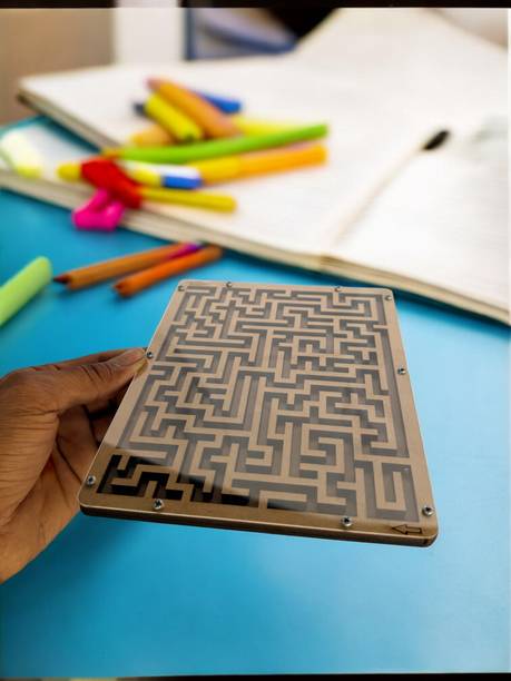Ruffo Smooth Wooden Maze Game Board Educational Board Games