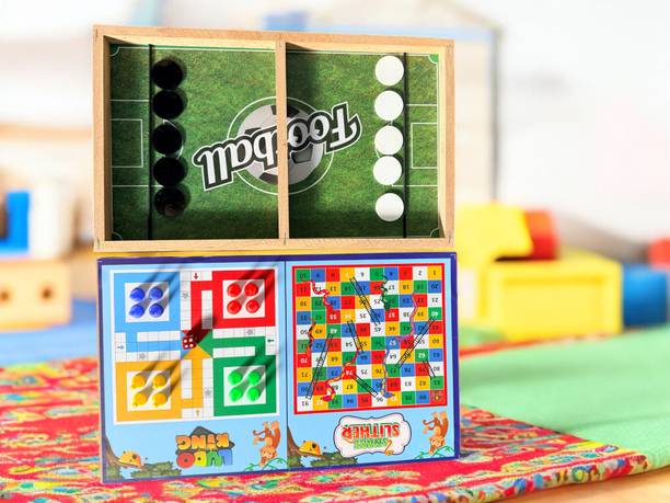 Dorytoys Wooden Football Sling Puck Competitive Table Game Educational Board Games
