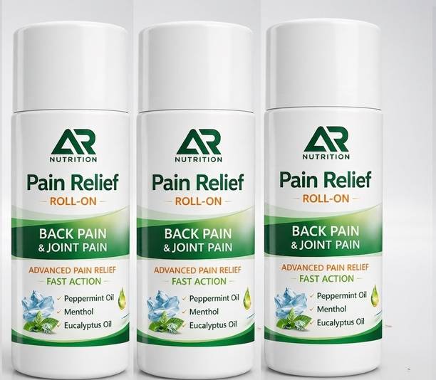 AR Nutrition Pain Relief Oil Roll On Provide Fast & Effective Relief from Muscle & Joint Pain Balm