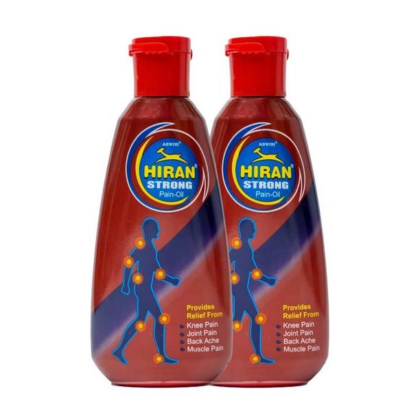 Hiran Strong Pain Oil Bottle Liquid Liquid