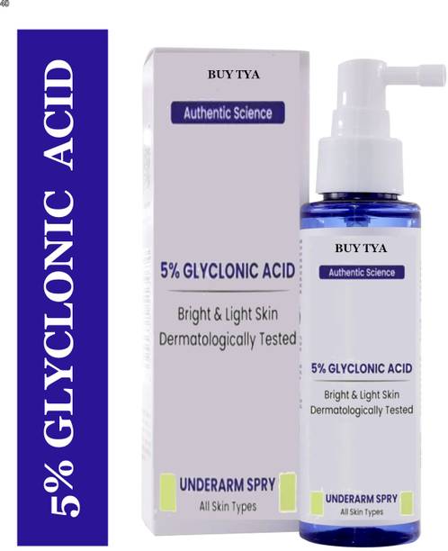 Buy TYA Dermdok Glycolic Acid Spray 100ml | Fresh, Odor-Free Skin Men & Women