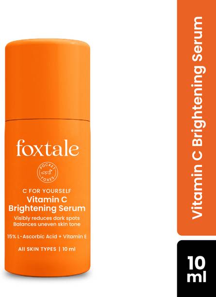 फॉक्सटेल Vitamin C Face Serum With 15% L-Ascorbic Acid & Vit E For Glowing Bright Skin