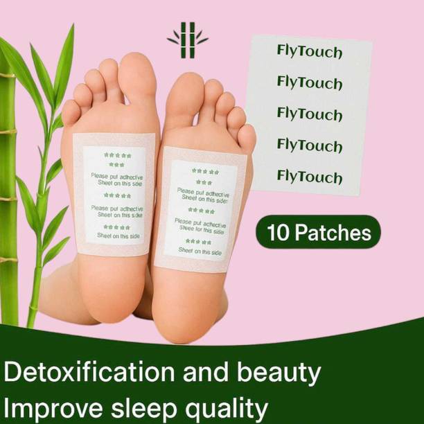 FlyTouch Detox Foot Pads to Cleanse Toxins and Ease Tension for a Restful Night
