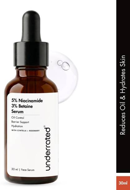 Underrated 5% Niacinamide + 3% Betaine Serum with Gotu Kola & Rosemary Reduces Excess Oil