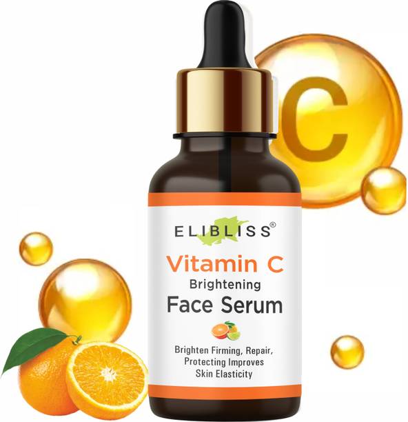 ELIBLISS Vitamin C Face Serum Brightens, Repairs, and Boosts Skin Elasticity
