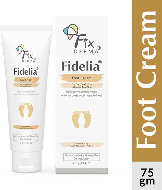 Fixderma Fidelia Foot Cream For Dry & Cracked Feet, Moisturizes, Soothes & Repair Feet