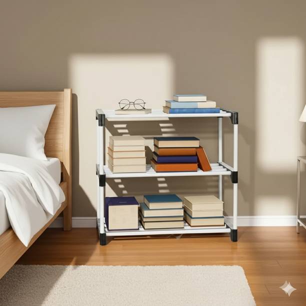SRMAJI STORE Multipurposar Storage rack 3 Plastic Open ...