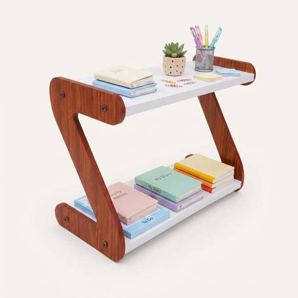 ImperaDecor book self wood Engineered Wood Open Book Shelf