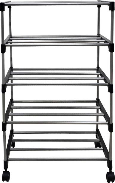 BHIMADA BOOKCASES Metal Open Book Shelf