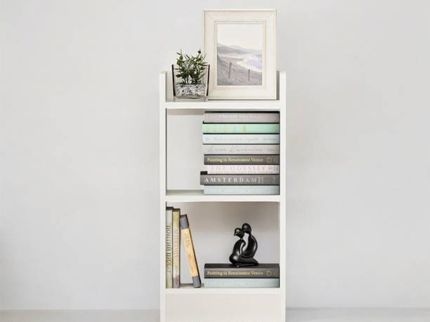 Enigmatic Woodworks Wood Book Shelf for Home, Living Room, Office Stand Engineered Wood Open Book Shelf