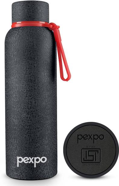 Go24 Hot and Cold Water Bottle ISI Certified Thermosteel flask, Leakproof Bravo 500 ml Stainless Steel Flask