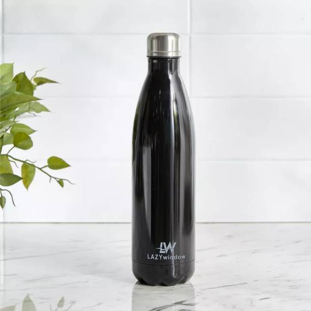 LAZYwindow Insulated Thermosteel Flask Bottle | 304 SS Water Bottle 1000 ml Stainless Steel Flask
