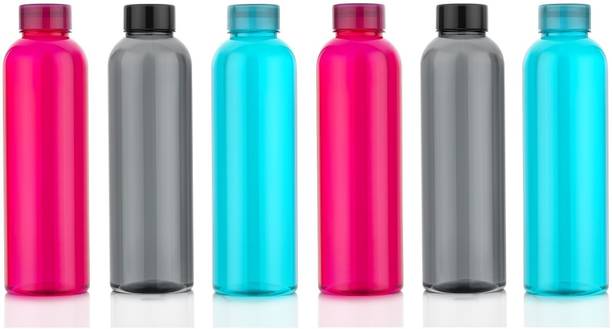 nariya MULTICOLOR FRIDGE WATER BOTTLE IN 3 COLOUR PLASTIC WATER BOTTLE 1000 ml Bottle