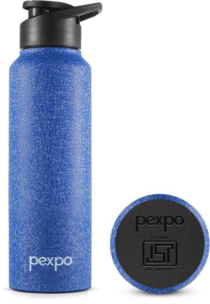 pexpo Sports and Hiking Stainless Water,Chromo 750 ml Steel Bottle