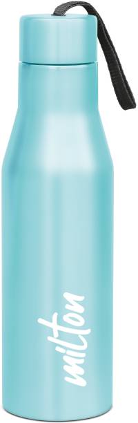 MILTON Super 1000 Stainless Steel Water Bottle, 1000 ml, Sky Blue 1000 ml Bottle
