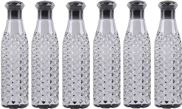 DEEJET Diamond Premium Quality Round Shape Fridge water bottle 1000 ml Bottle