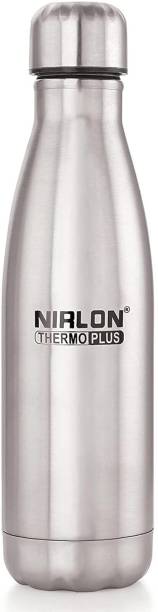 NIRLON Stainless Steel Double Insulated Wall Vacuum Bottle, Hot & Cold for 24 Hours 350 ml Flask