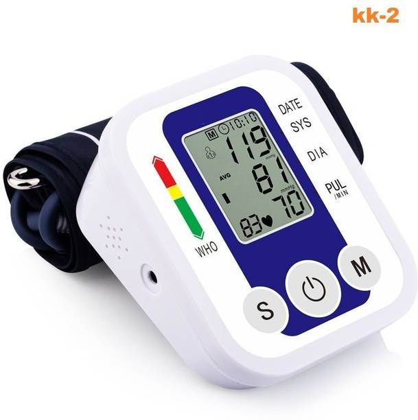 Accutrust KK-2 ALKA igital Arm Blood Pressure Machine with LCD Screen, Voice & Memory Recall Bp Monitor