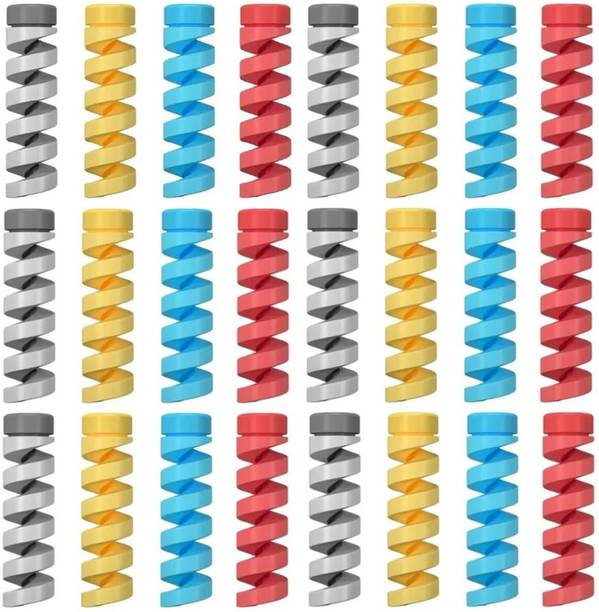 LIP N CHIC GLOW Flexible Silicone Cable Protectors for Charger & Wires || Anti Break Cable Saver Cable Protector