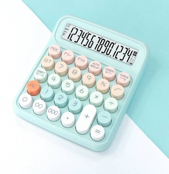 Villy VillyCute 12 Digit Big Display Office Calculator Basic  Calculator