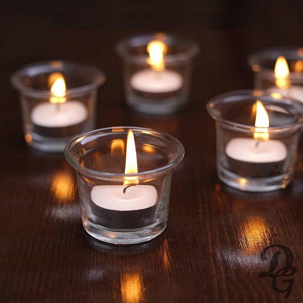 GuruEmbellish Candle Tealights Holder // Decoration // Home Decoration // Festivel Iron 1 - Cup Tealight Holder Set
