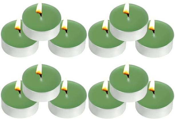 Floryn décor Lemon Grass Scented Tea light Candles | Scented Candles for Home Decor & Diwali Candle