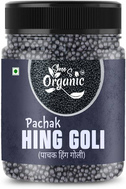 SHREE S ORGANIC Pachak Hing Goli - Ayurvedic Digestive Aid, Relieves Gas, Bloating & Indigestion Hing Mouth Freshener