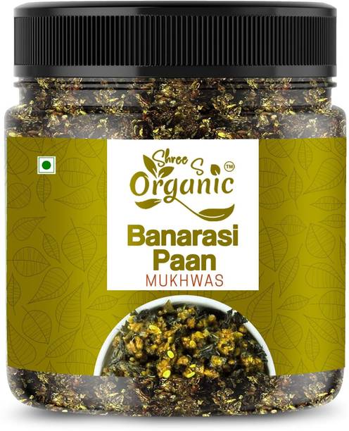 SHREE S ORGANIC Banarasi Paan Mukhwas 200g | Sweet & Refreshing Digestive After-Meal Mix Paan Mouth Freshener