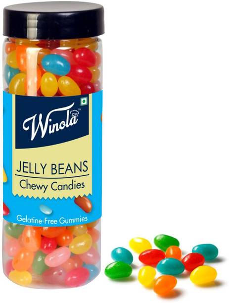 विनोला Jelly Beans - 100% Vegetarian Multicolored, Fruity Flavors