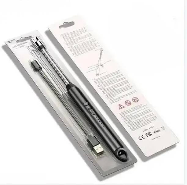 roxfire Chargeable USB Arc Long Lighter for Candle Flexible Lighter Rechargeable Electric Gas Lighter Kitchen Lighter Cigarette Lighter