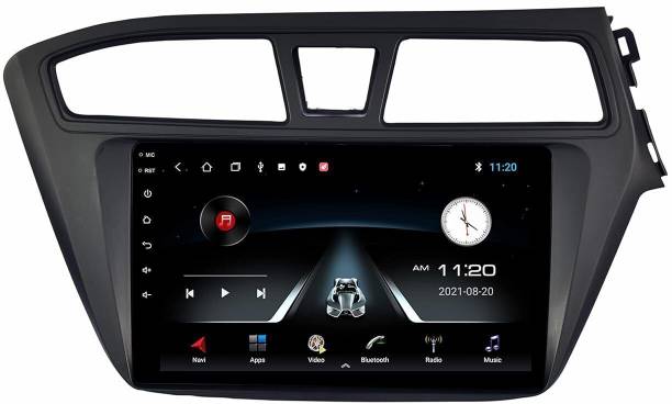 BASSOHOLIC 9 Inch Android Auto/CarPlay | 4/64GB, IPS Display for i20 Elite, AHD Camera, GPS AN3 Car Stereo
